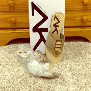 Brand New ANN KLEIN SPORT SLIP ON SANDLE
